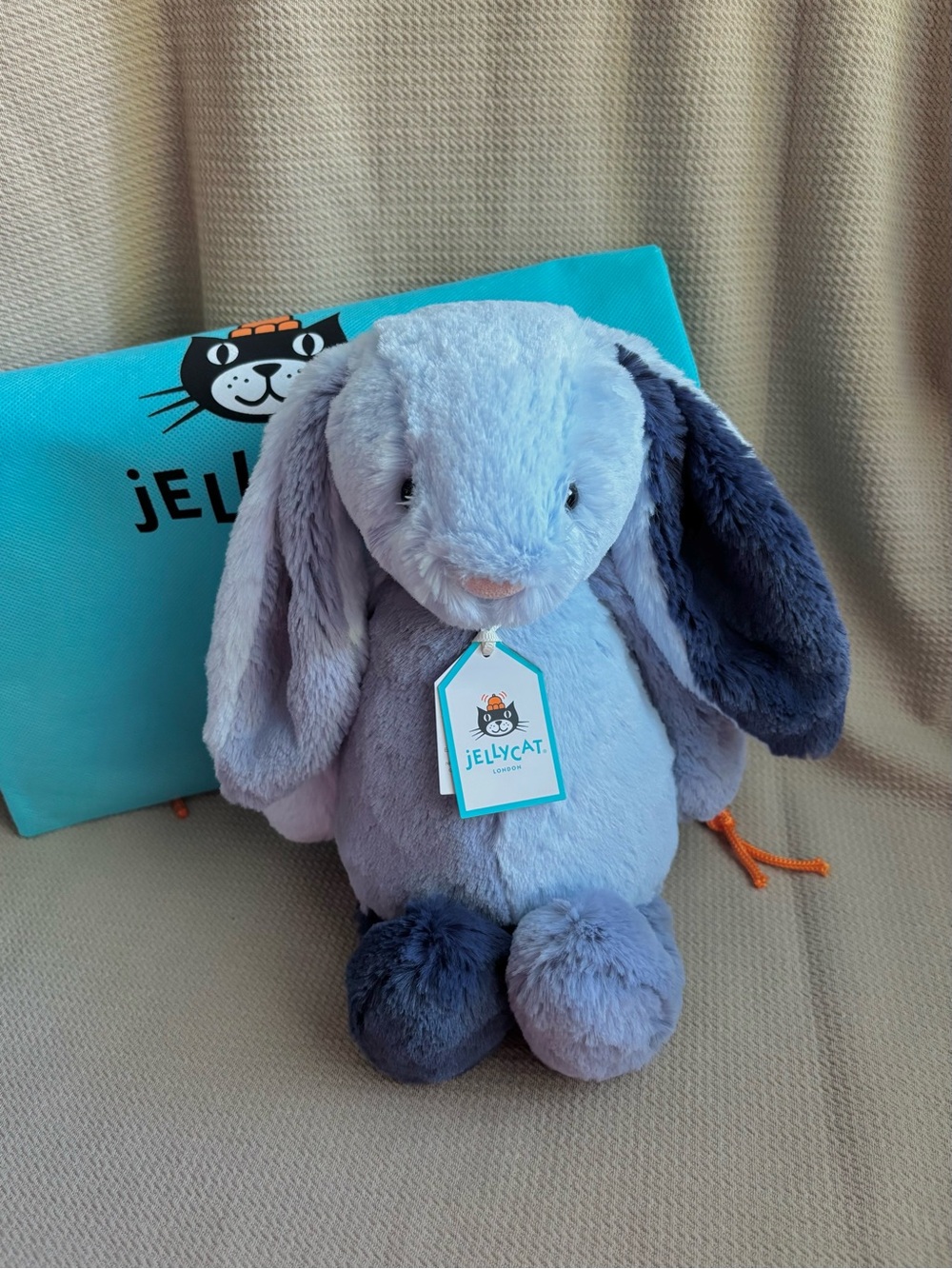 Jellycat Puddlesea Bunny with Dustbag